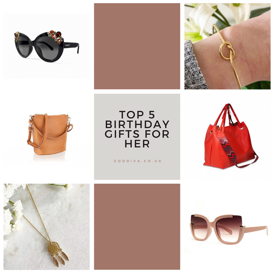 The Top 5 Birthday Gifts for Her 