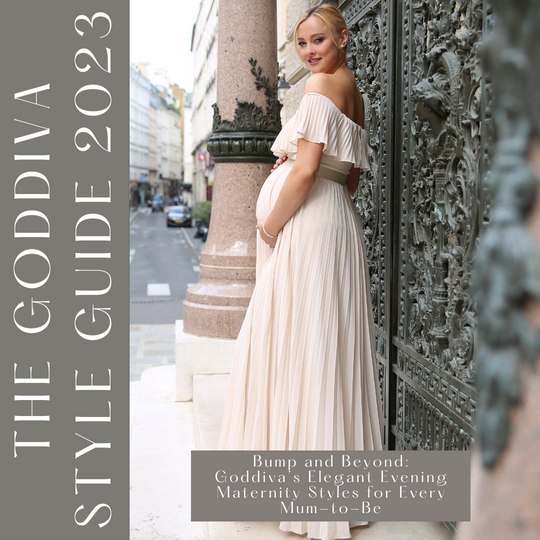 Bump and Beyond: Goddiva’s Elegant Evening Maternity Styles for Every Mum-to-Be