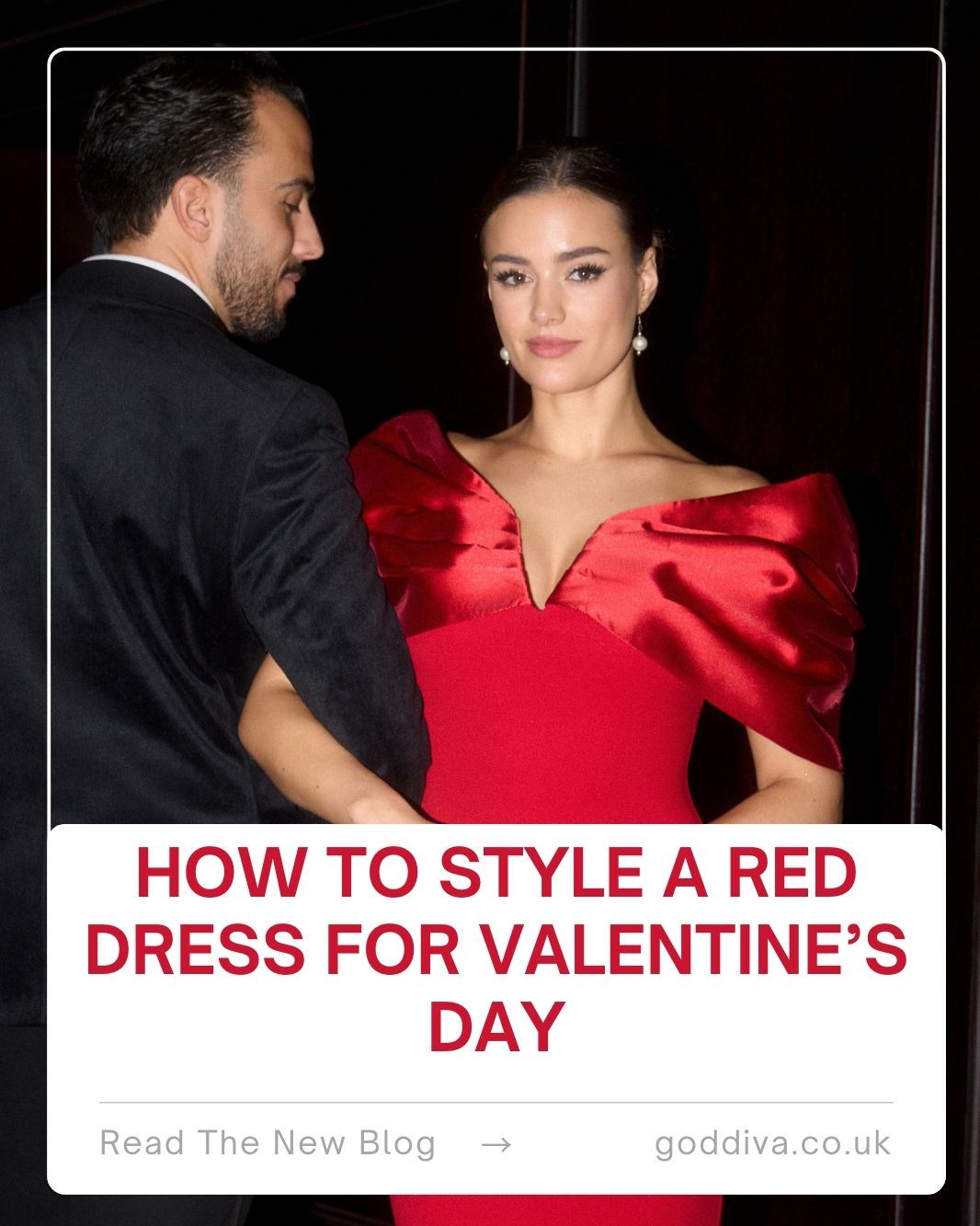 How to Style a Red Dress | Valentine's Day Tips | Goddiva How to Style a Red Dress | Valentine's Day Tips | Goddiva