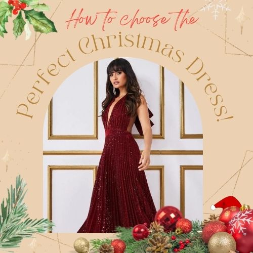 the perfect christmas dress Luxury Mrs. Claus Dress: Red Christmas Maxi Dress With White Fur