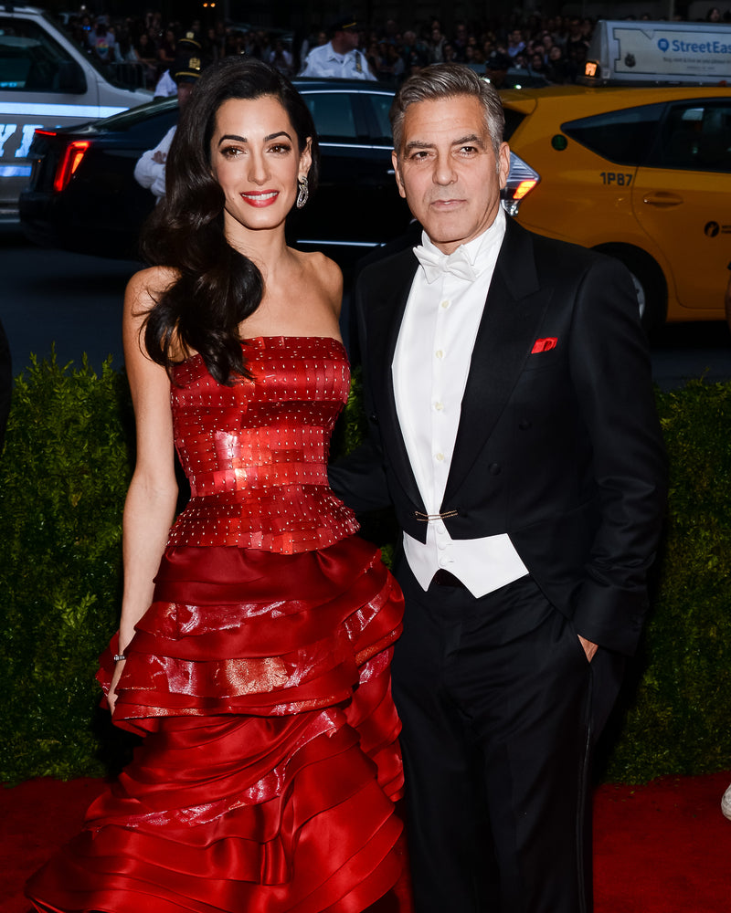 Amal Clooney Wore the Most Charming Fringe Dress in Italy