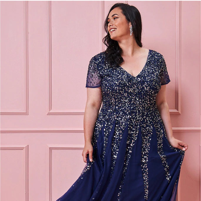 Plus size occasion maxi dresses uk Outlet