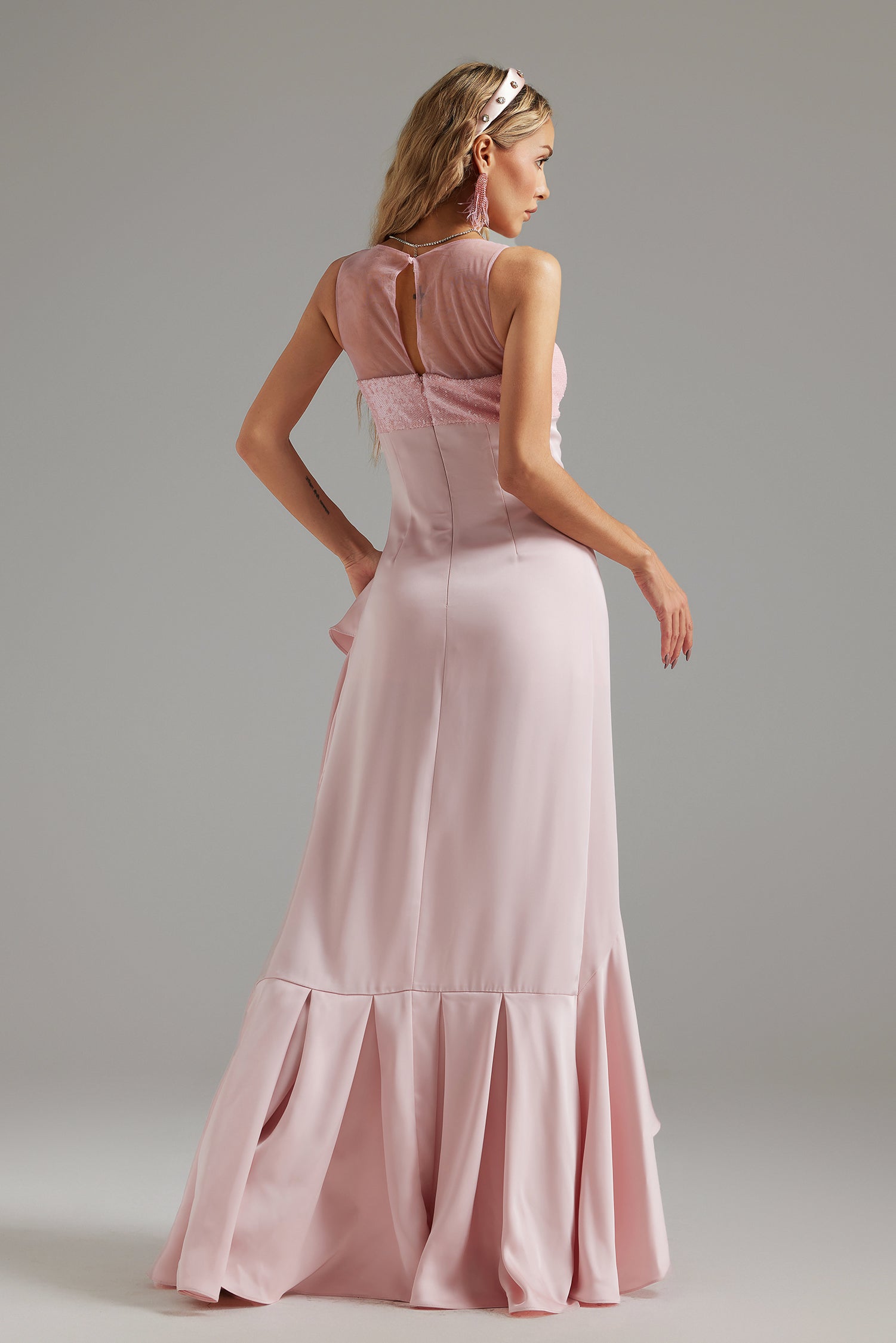Lyla Strapless Maxi Dress D240903111