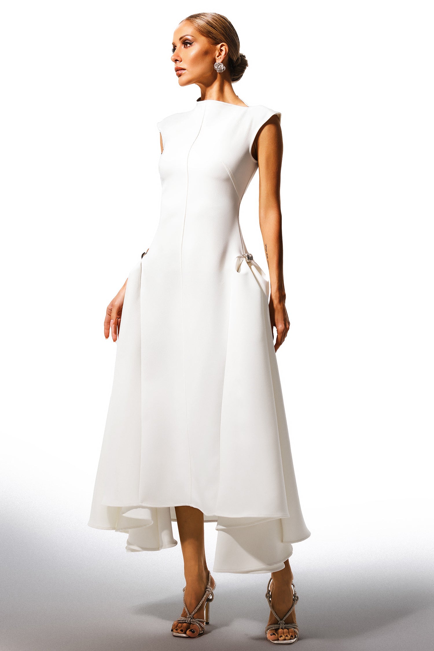 Paca Choker Sleeveless Maxi Dress D250101101