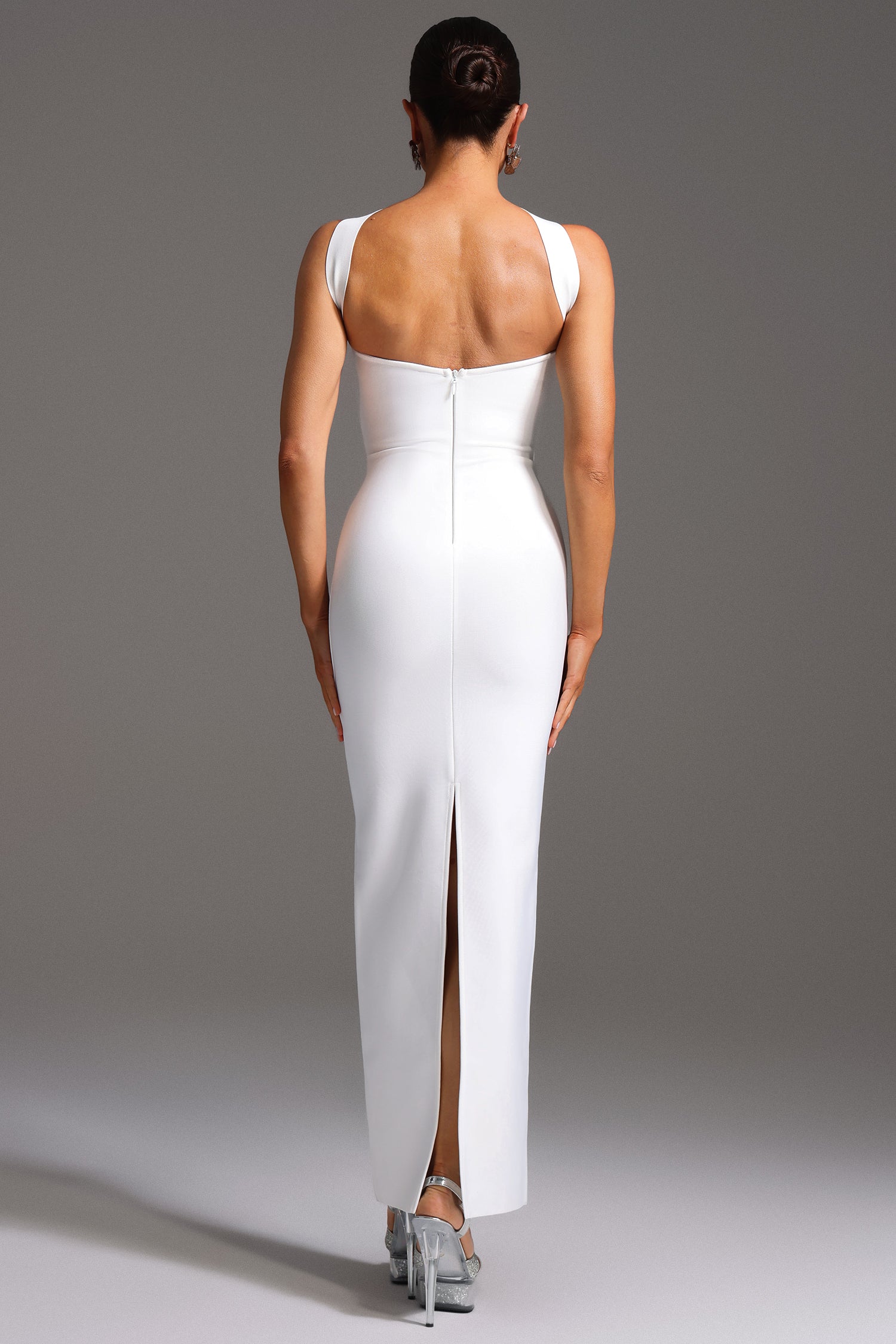 Rosee Sleeveless Bandage Maxi Dress D240701427