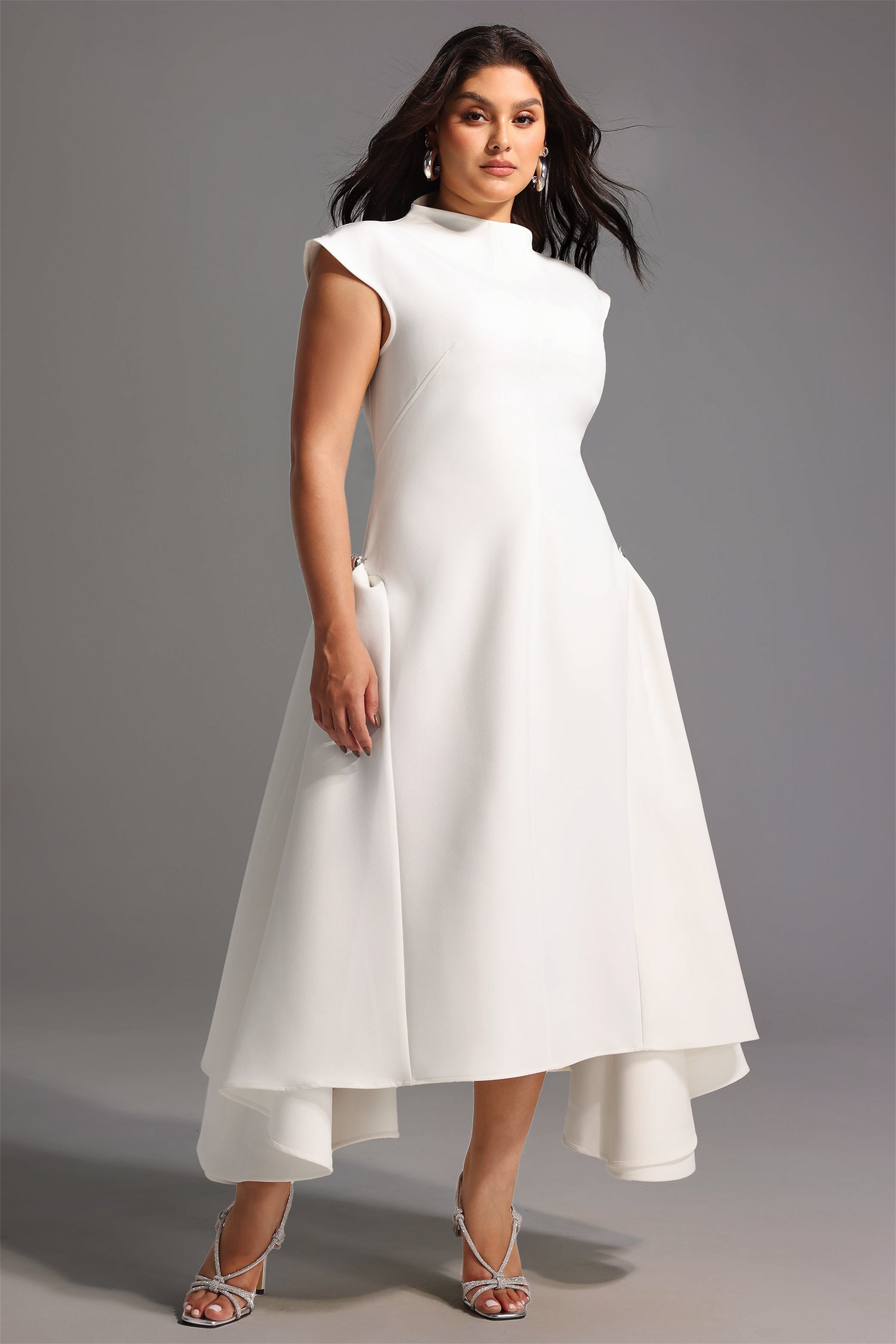 Paca Choker Sleeveless Maxi Dress D250101101