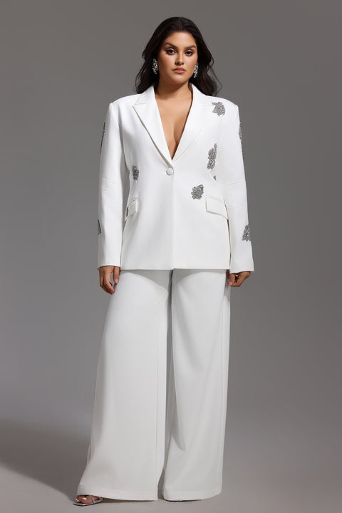 Winee Diamante Blazer Set by Bella Barnett