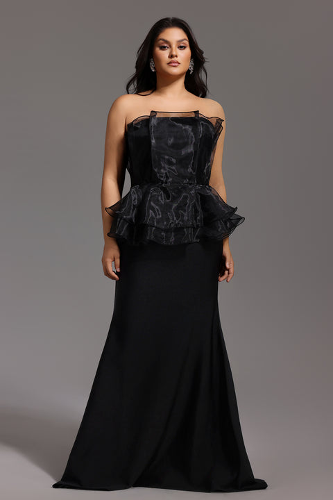 Oria Sleeveless Fishtail Bandage Maxi Dress by Bella Barnett