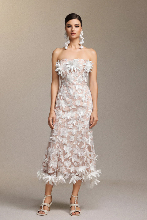 Kater Sleeveless Flowers Lace Maxi Dress by Skye&Iris