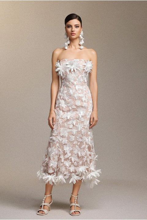 Kater Sleeveless Flowers Lace Maxi Dress by Skye&Iris