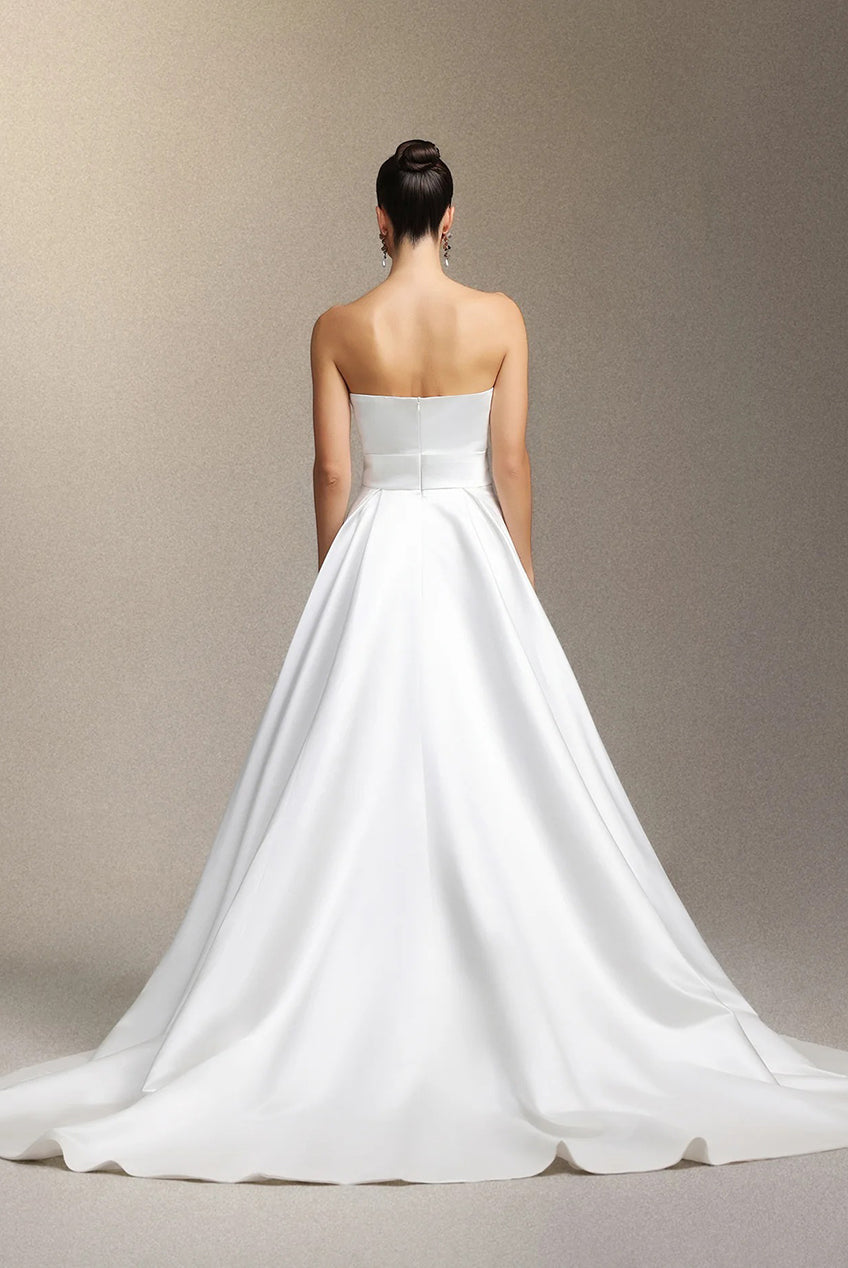 Faran Strapless Maxi Wedding Dress W250706338