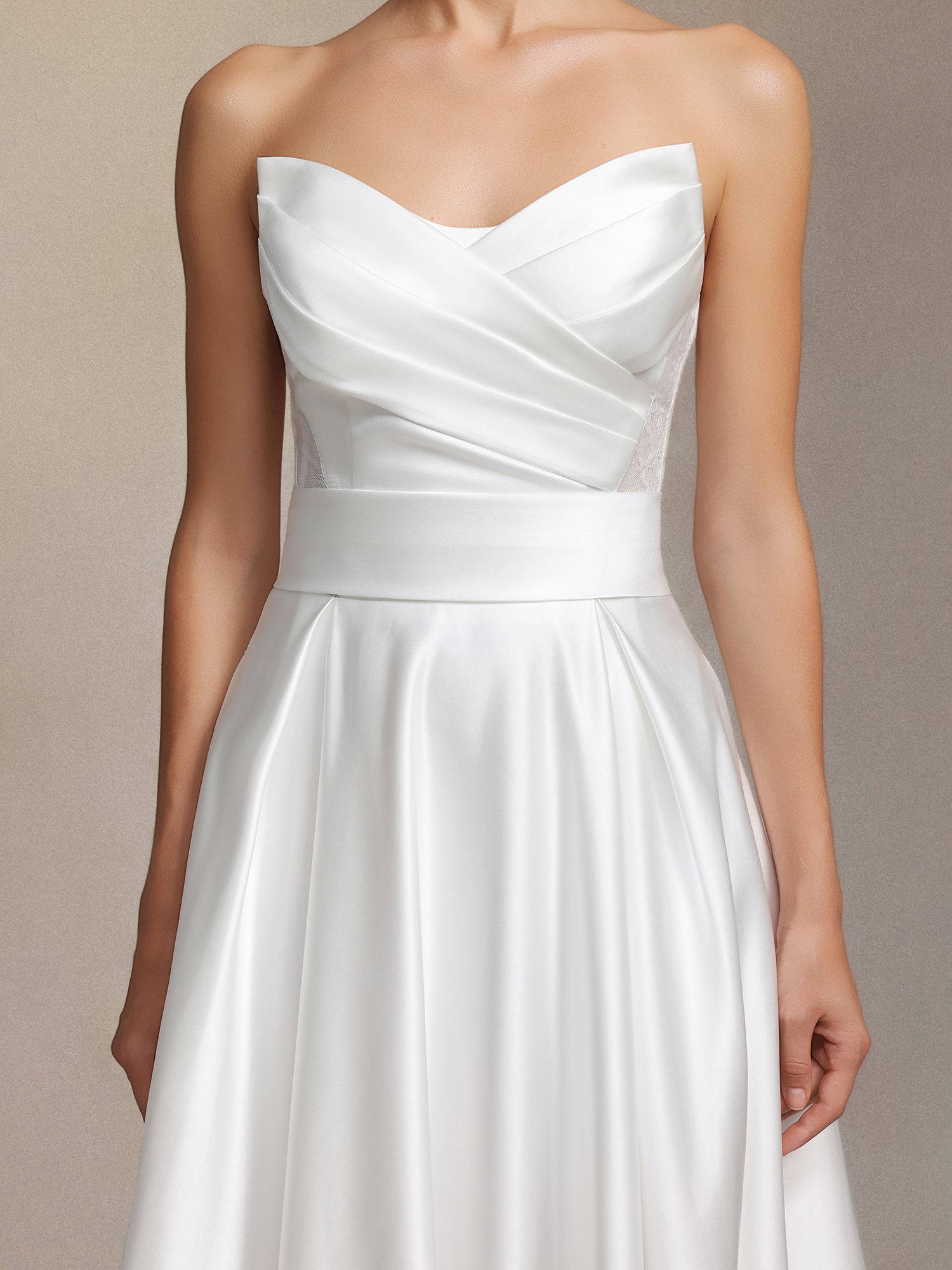 Faran Strapless Maxi Wedding Dress W250706338