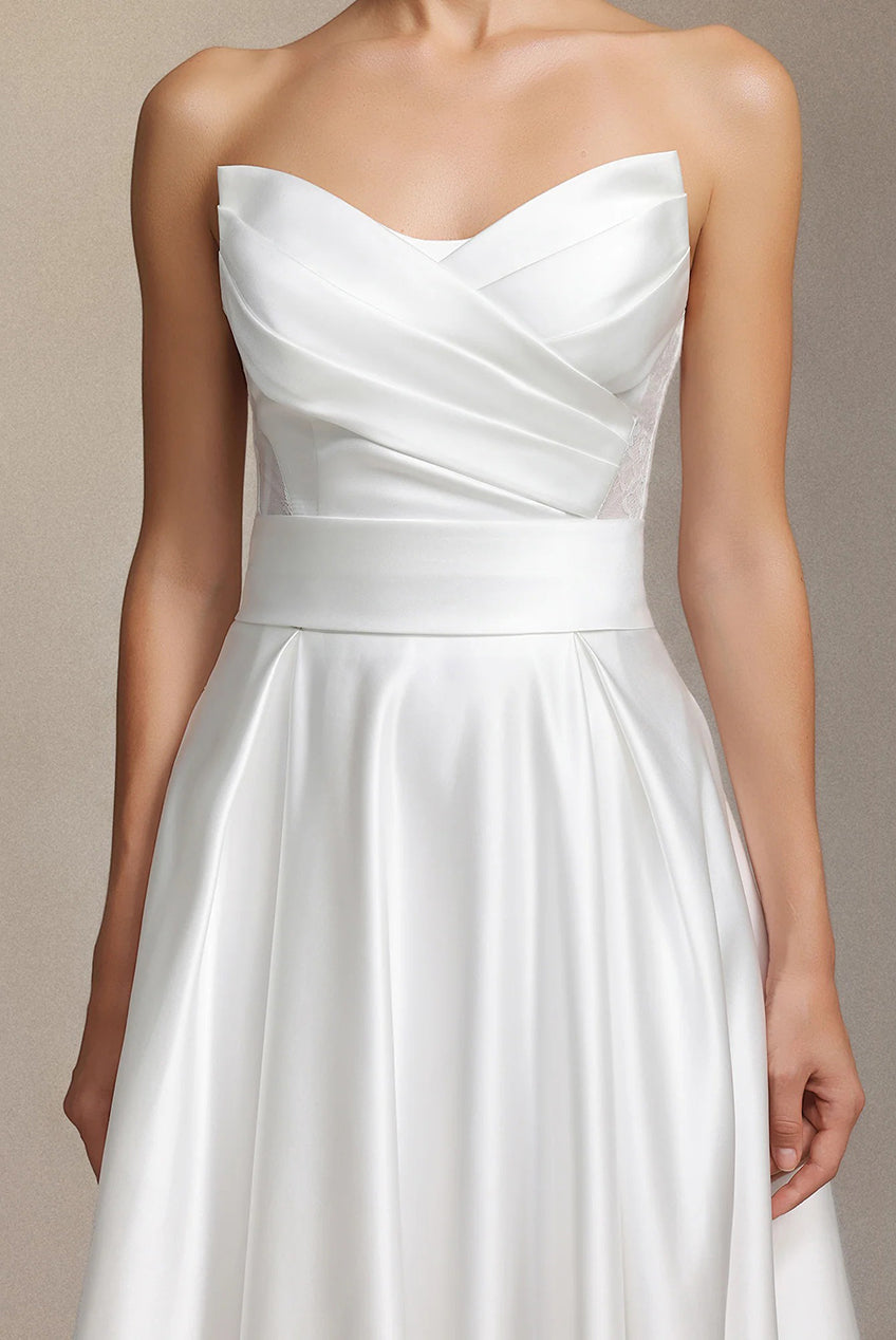 Faran Strapless Maxi Wedding Dress W250706338