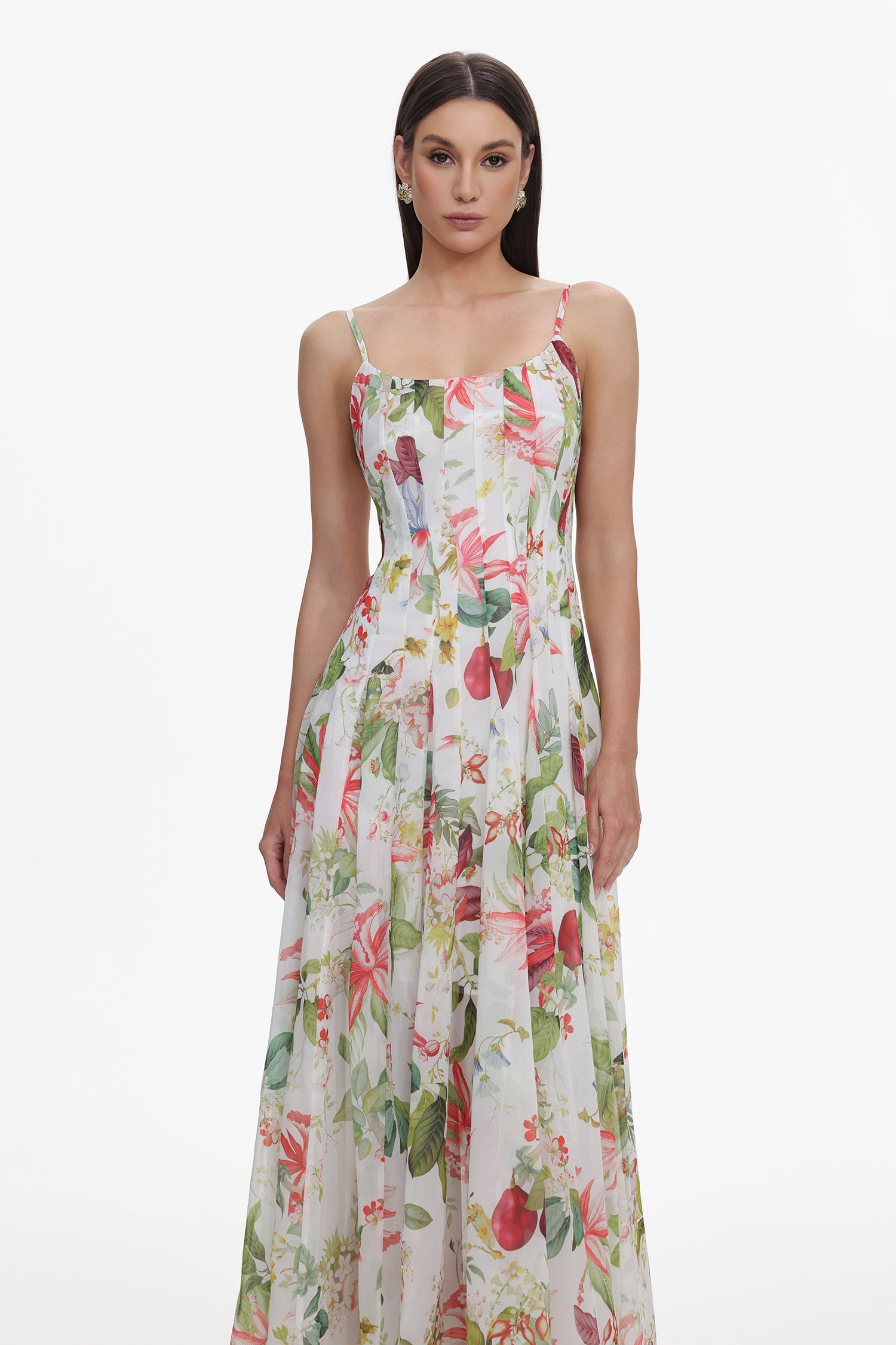 Zoey Sleeveless Printing Maxi Dress D250201560