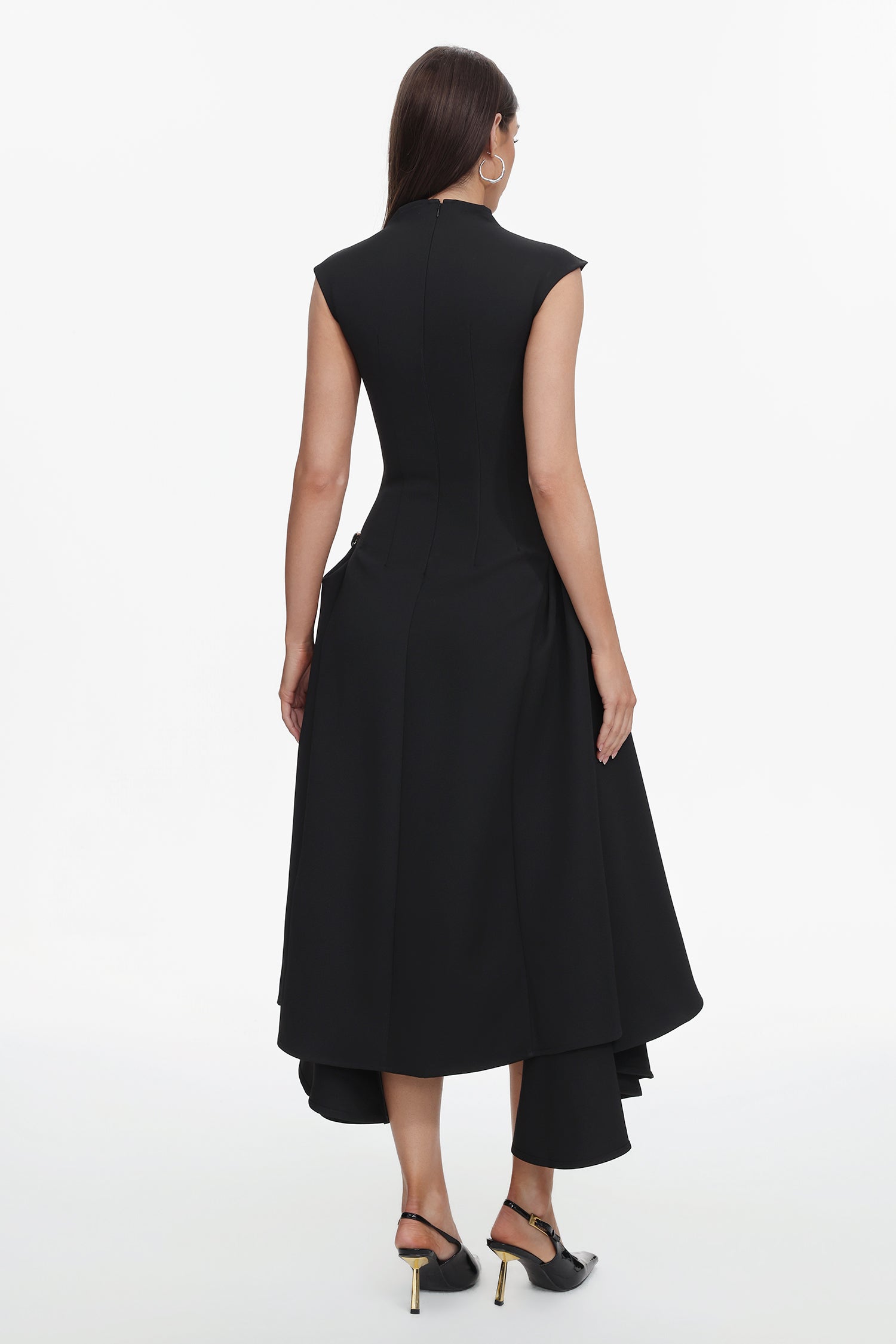Paca Choker Sleeveless Maxi Dress D250101101