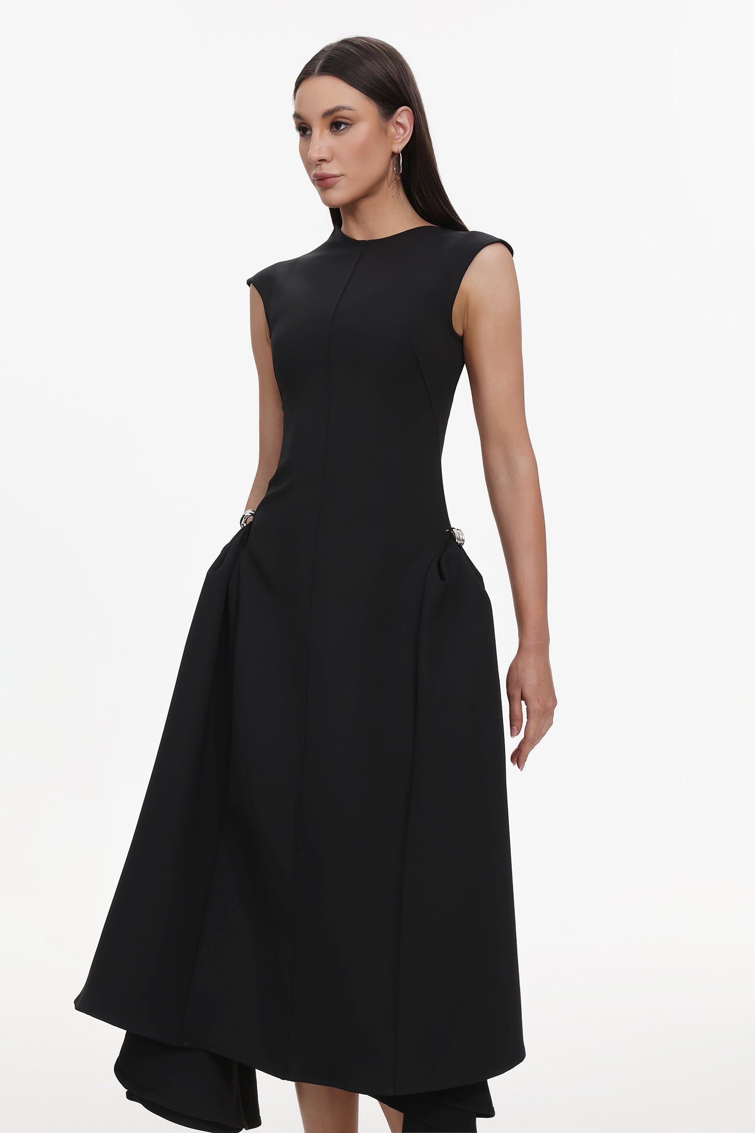 Paca Choker Sleeveless Maxi Dress D250101101