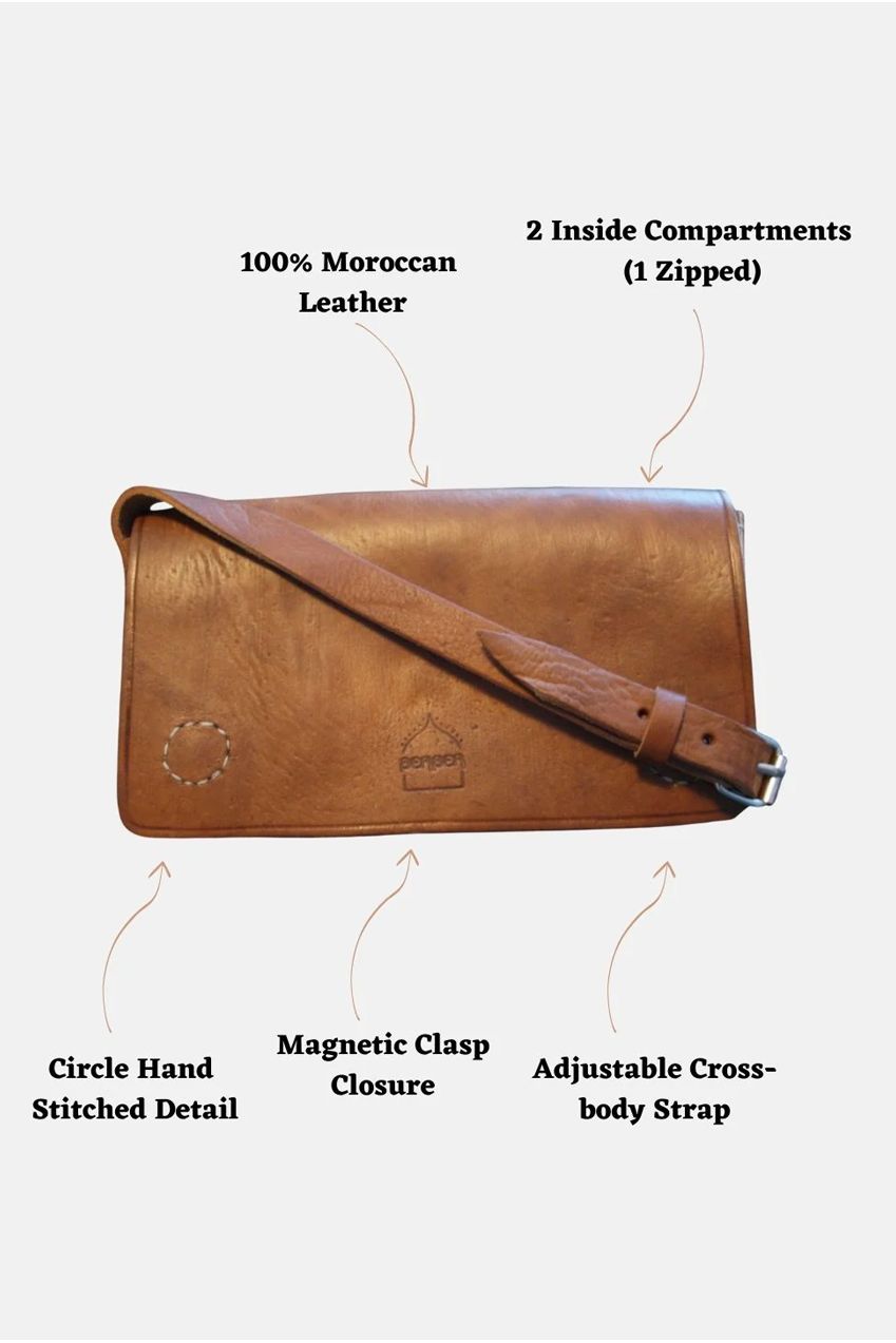 The Kenitra Shoulder Bag In Tan 2201