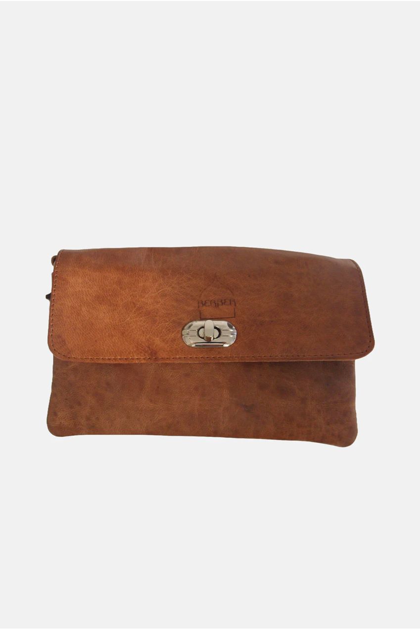 The Kenitra Soft Cross-Body Bag In Tan 2204