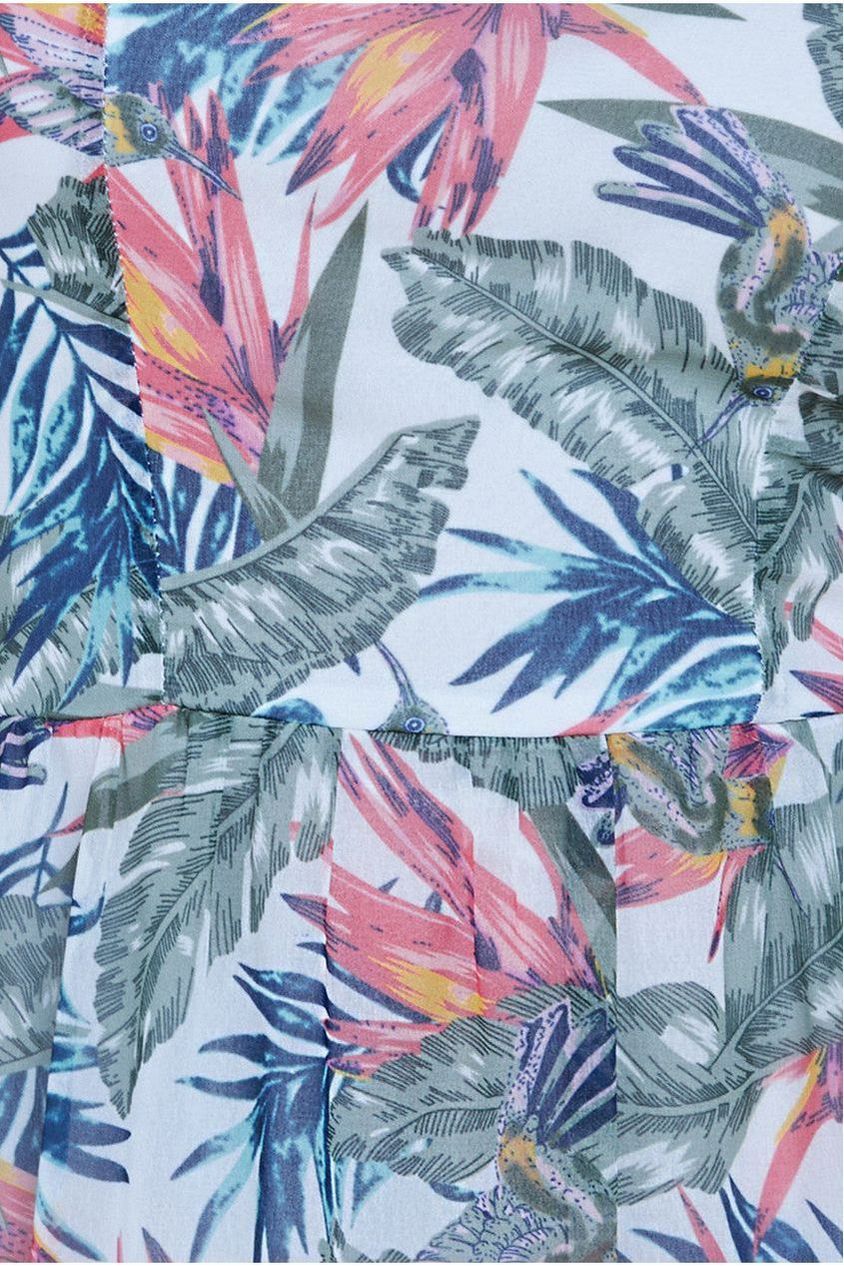 Bandeau Printed Maxi - Jungle Print DR3562