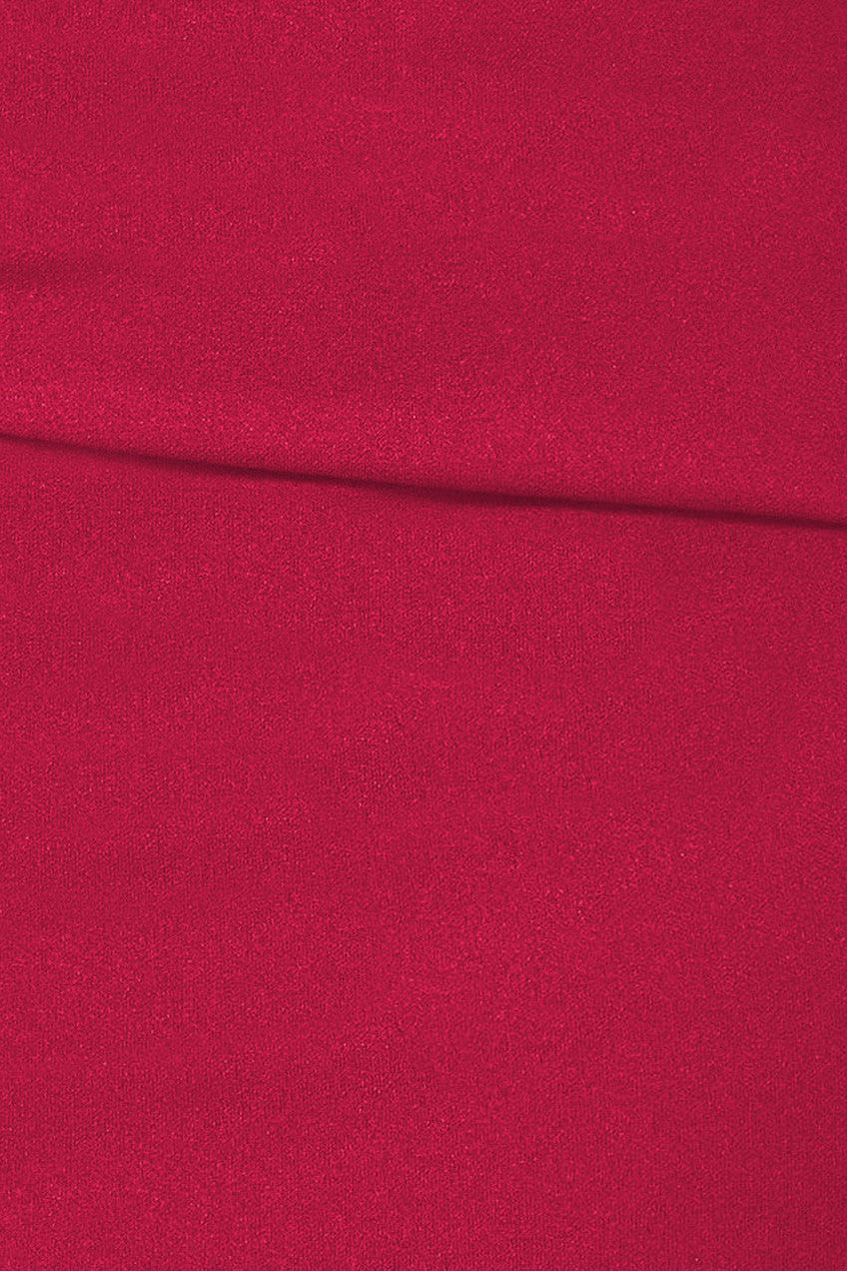 Bardot Pleated Midi Dress - Wine DR1092A