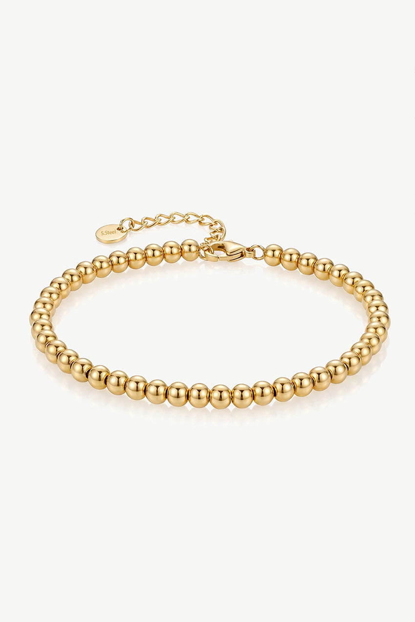 Gold Sphere Chain Bracelet 571n