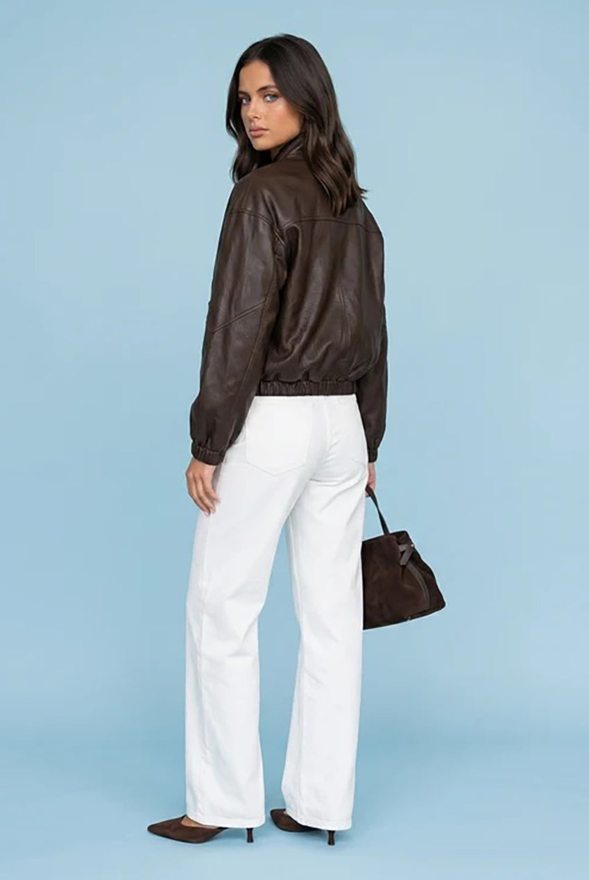 PU Oversized Jacket 40JKT38467