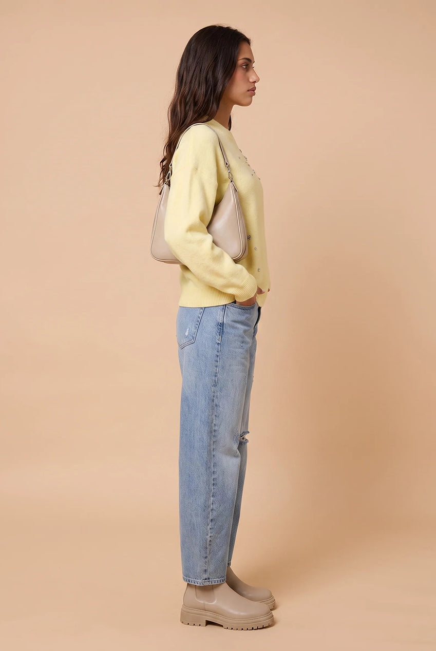Wool Blend Embellished Jumper 40KW37063
