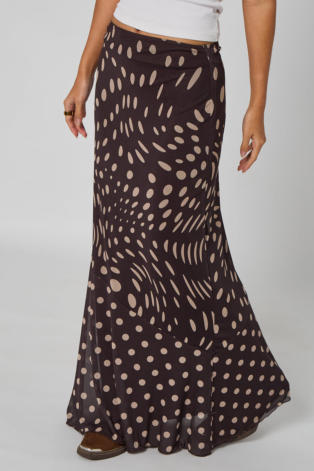 Mixed Spot Skirt 40SKT37489-c9