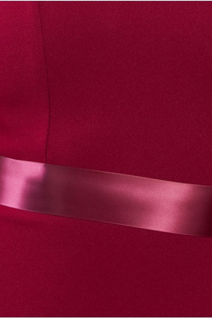 Eris Bridesmaid Maxi Fishtail Dress ERIS BERRY