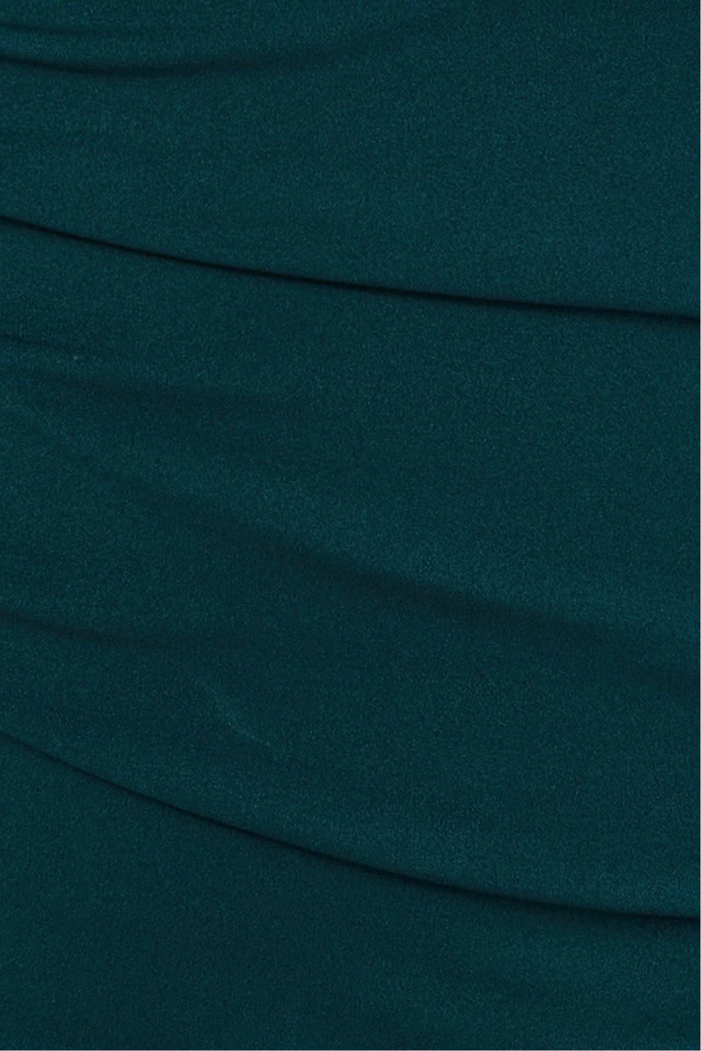 Bardot Pleated Maxi Dress - Emerald DR1092PLUS