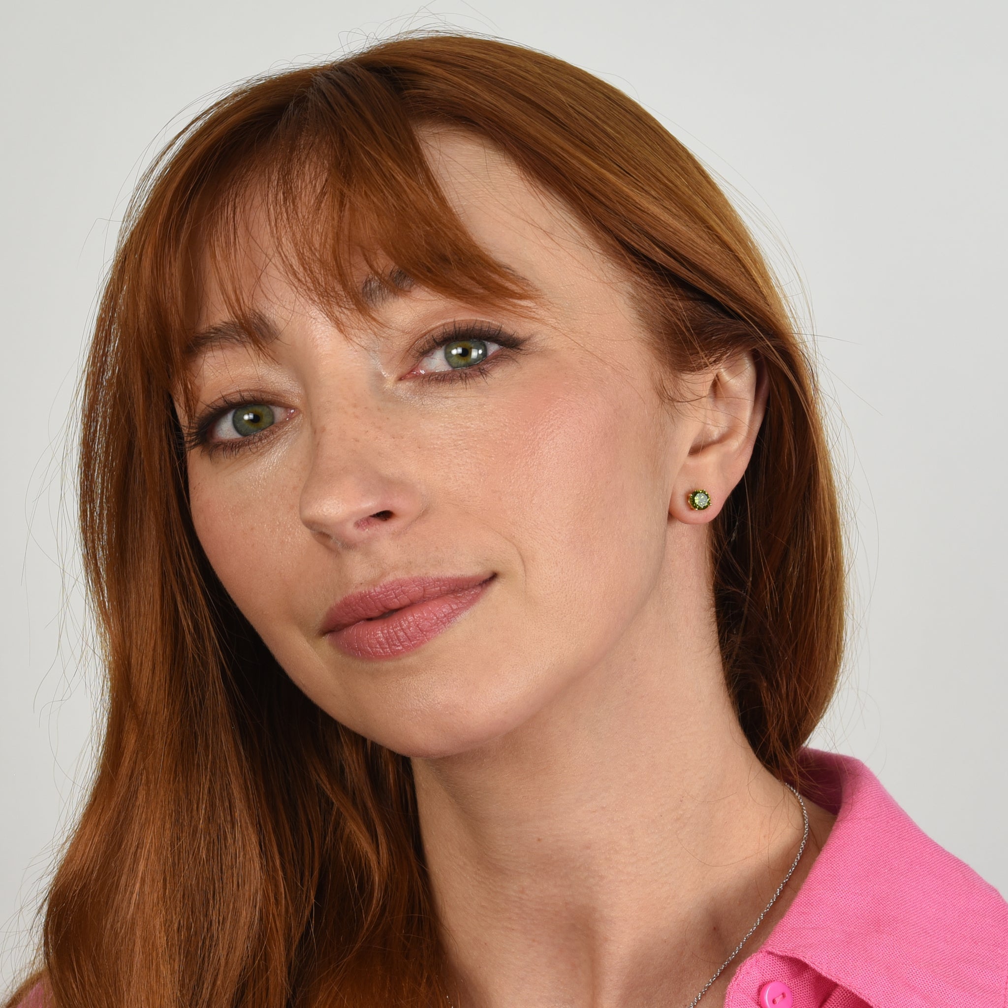 Lana 6mm Olivine Earrings 480422G034