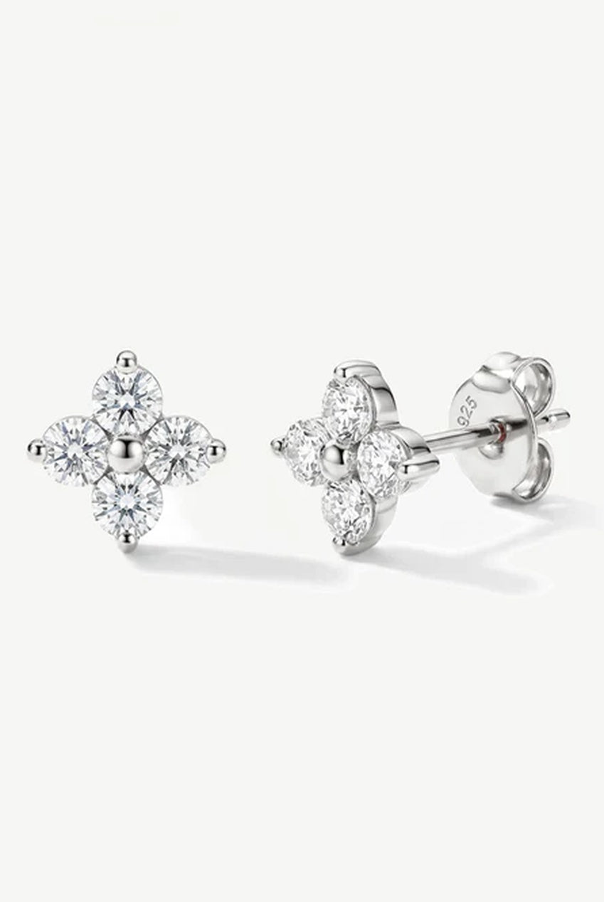 Tiny Hydrangea Stud Earrings 602