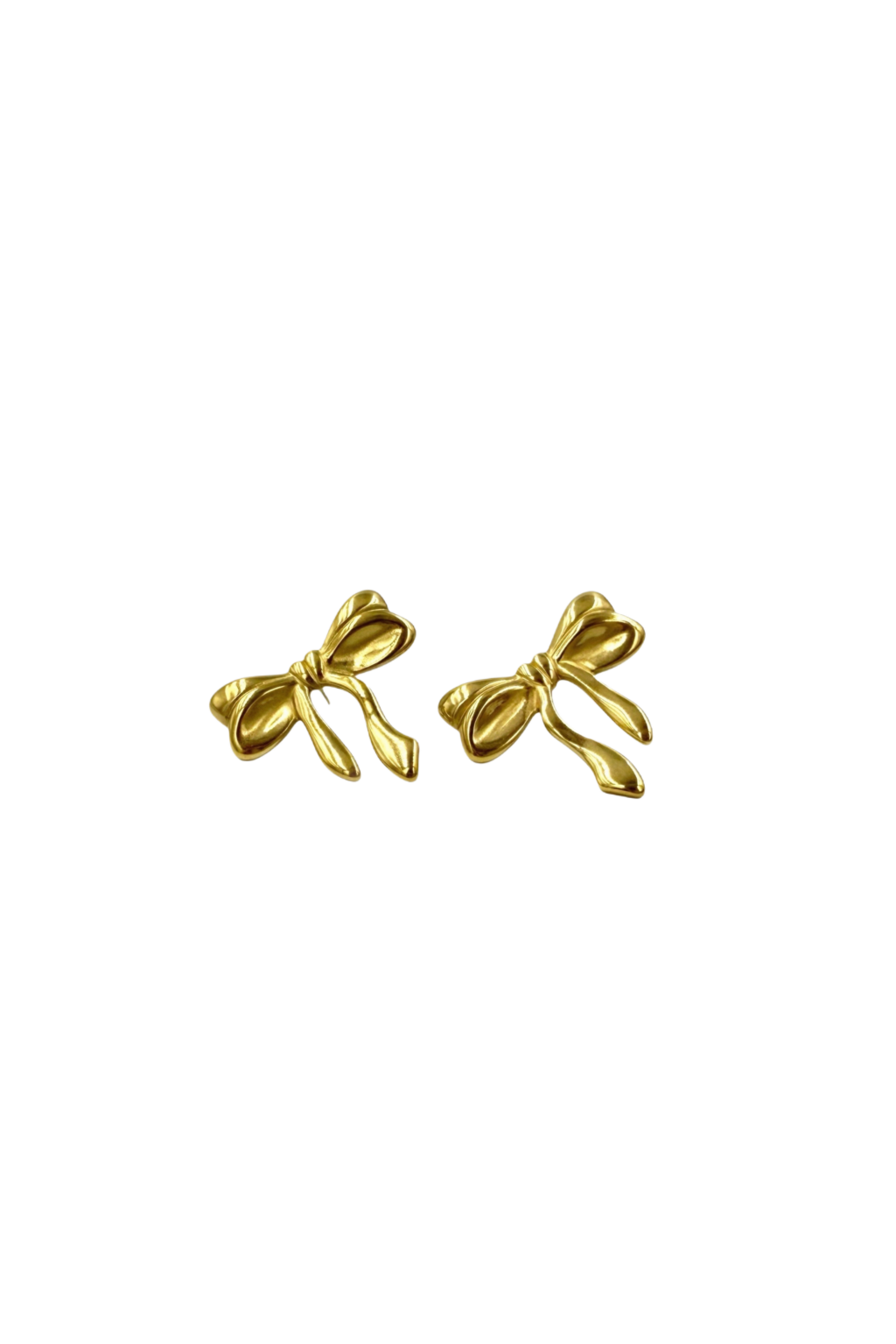 Bow Earring In Gold LEN22G