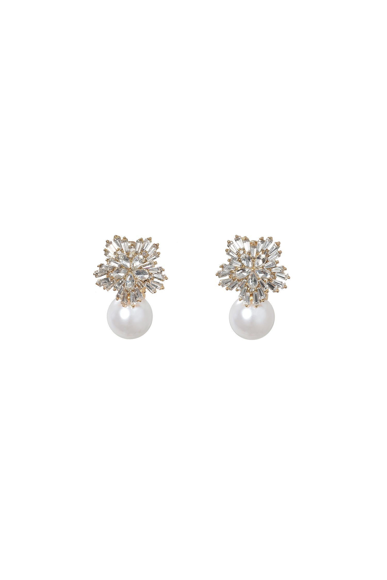 Zaha Diamond Pearl Earrings A241200311