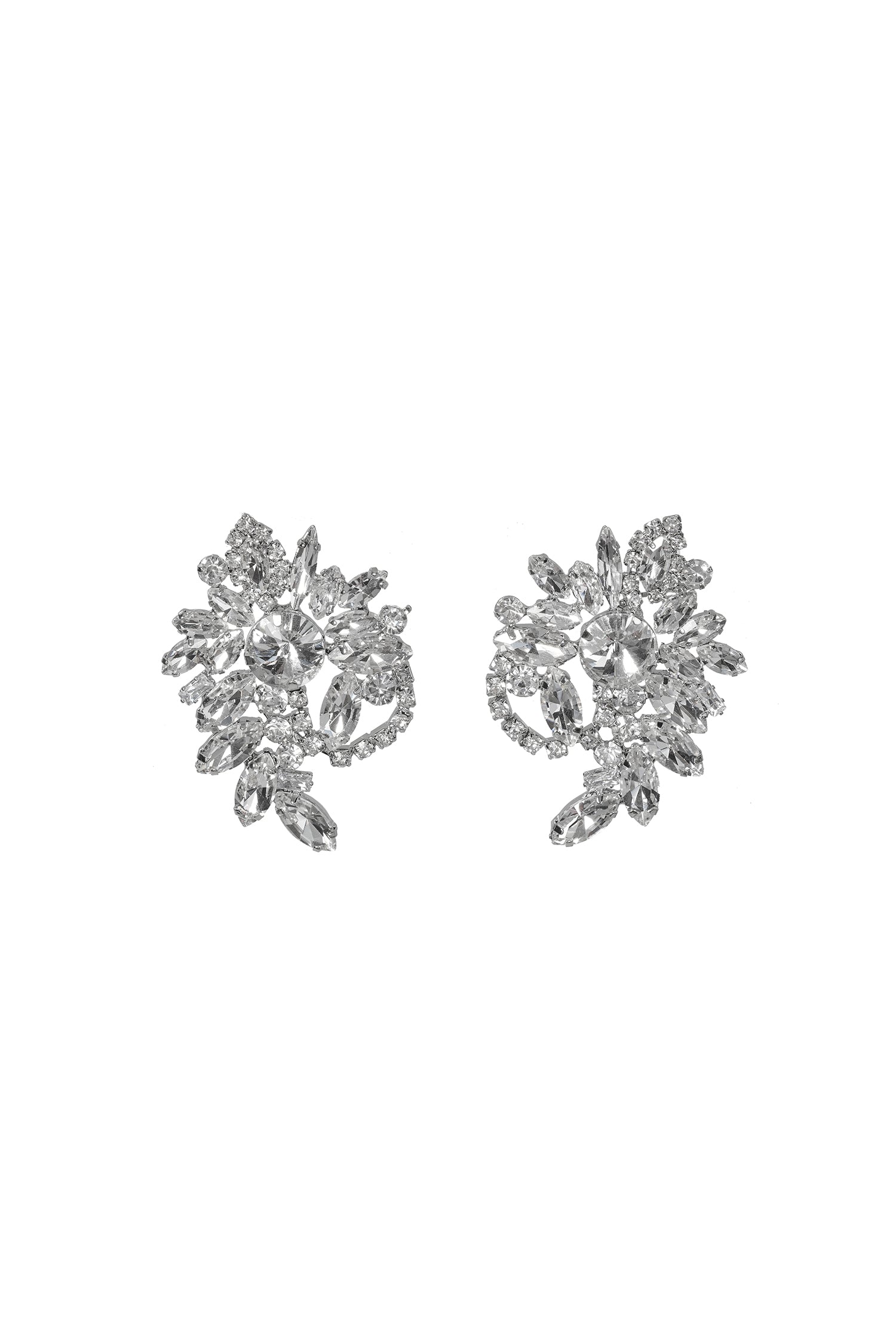 Rebekka Diamond Flowers Earrings A250400406