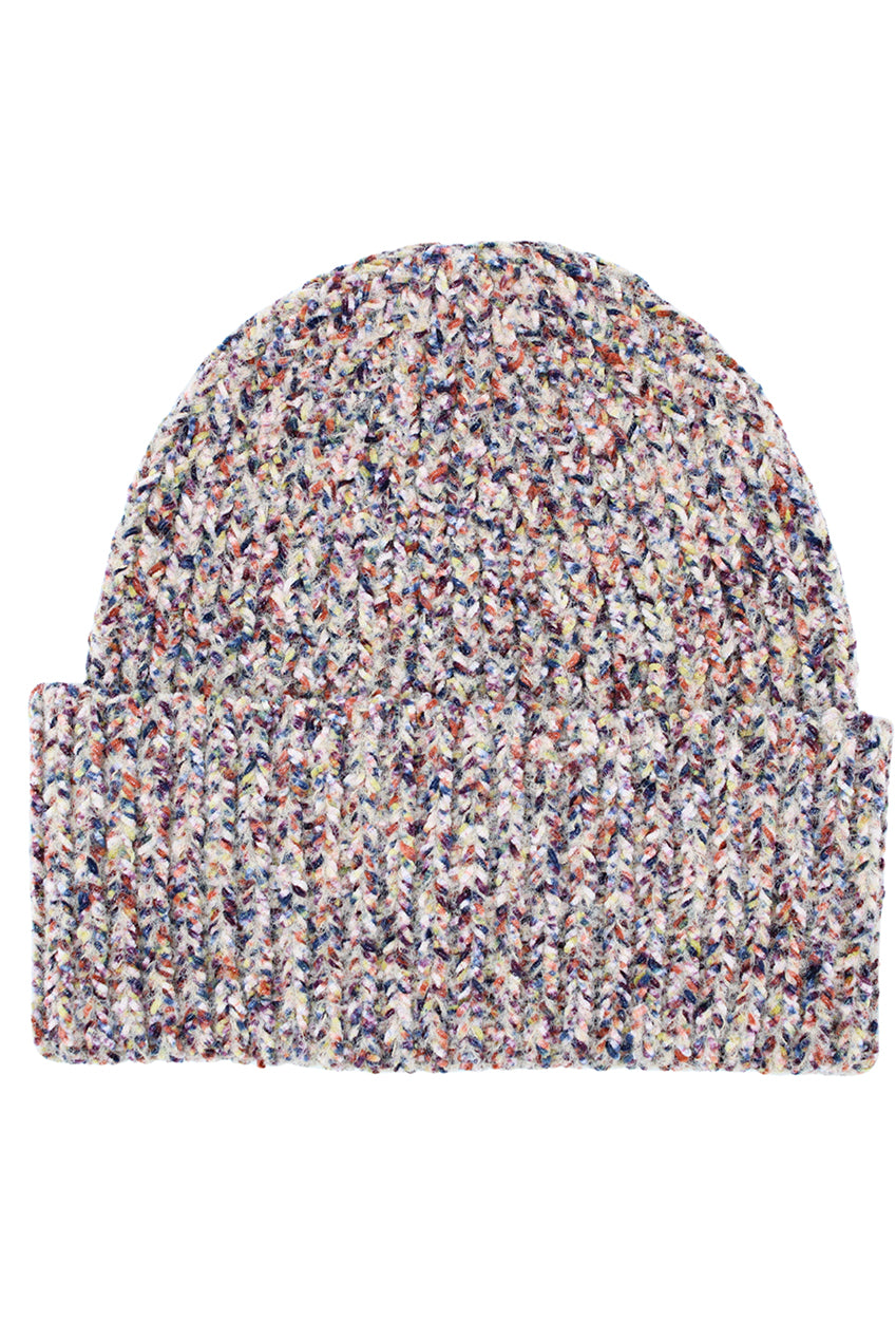 Multi Ladies Speckle Yarn Beanie Hat AC0008