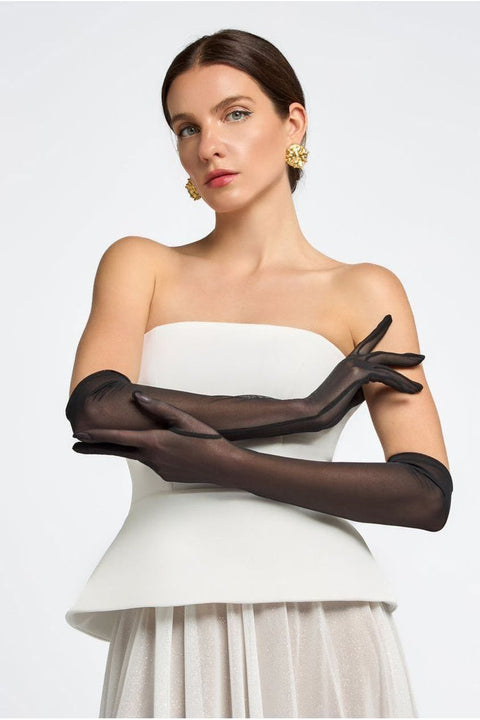 Stretch Mesh Gloves by Goddiva
