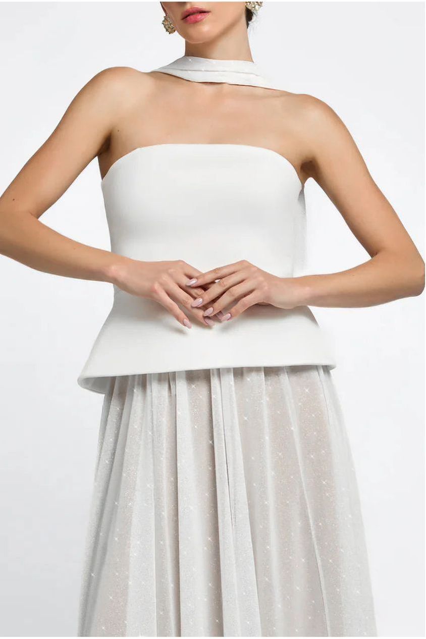 Glitter Chiffon Scarf AC02