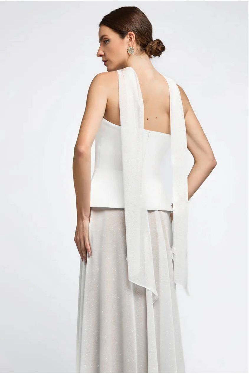 Glitter Chiffon Scarf AC02