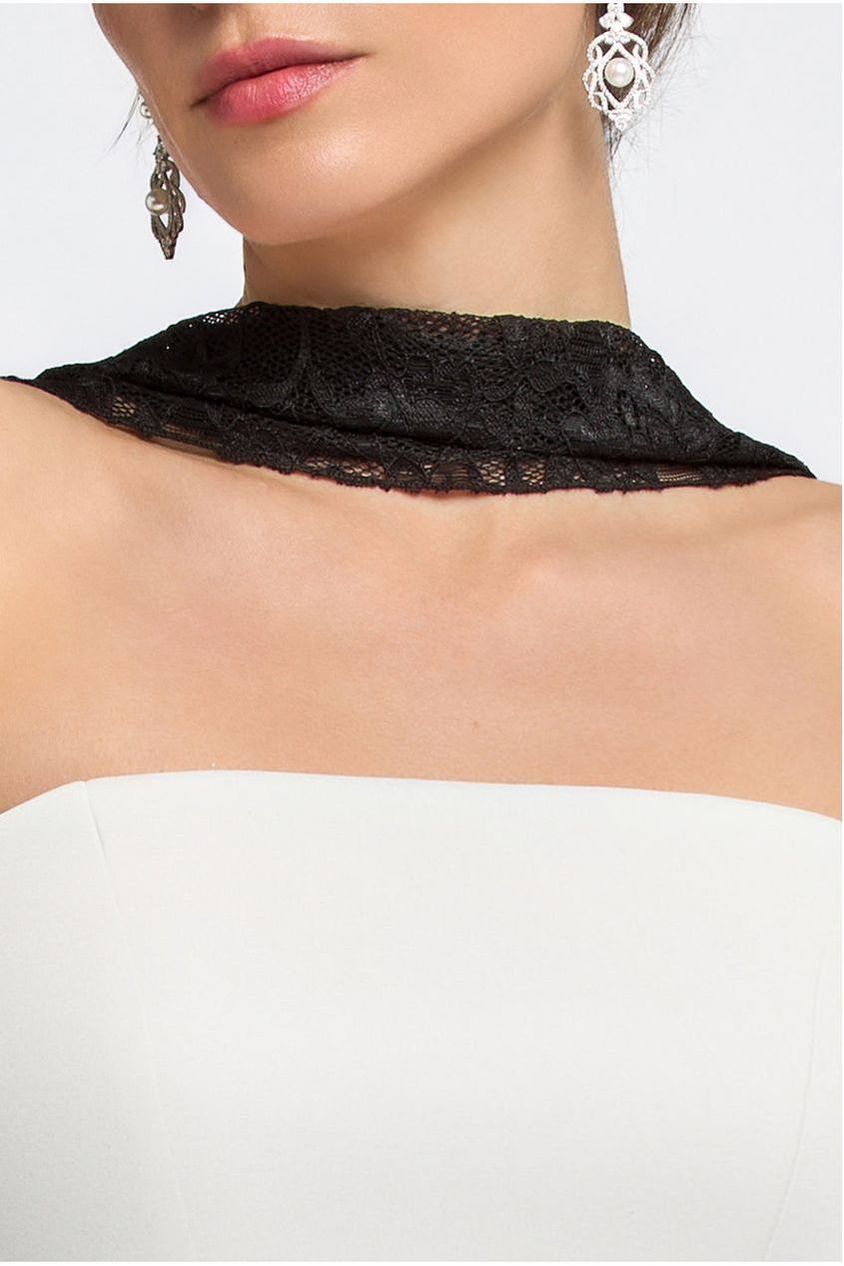 Floral Lace Scarf AC03