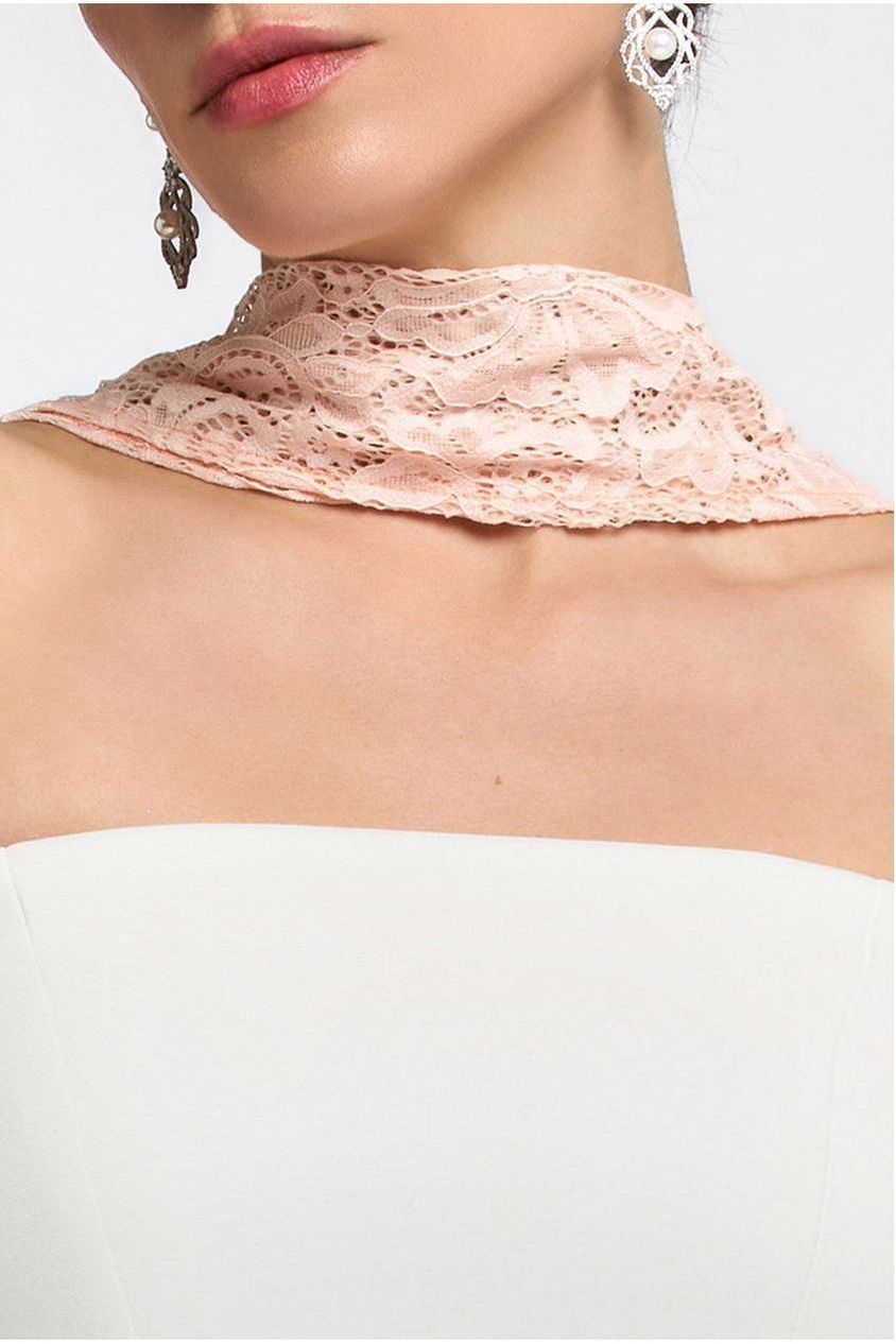 Floral Lace Scarf AC06