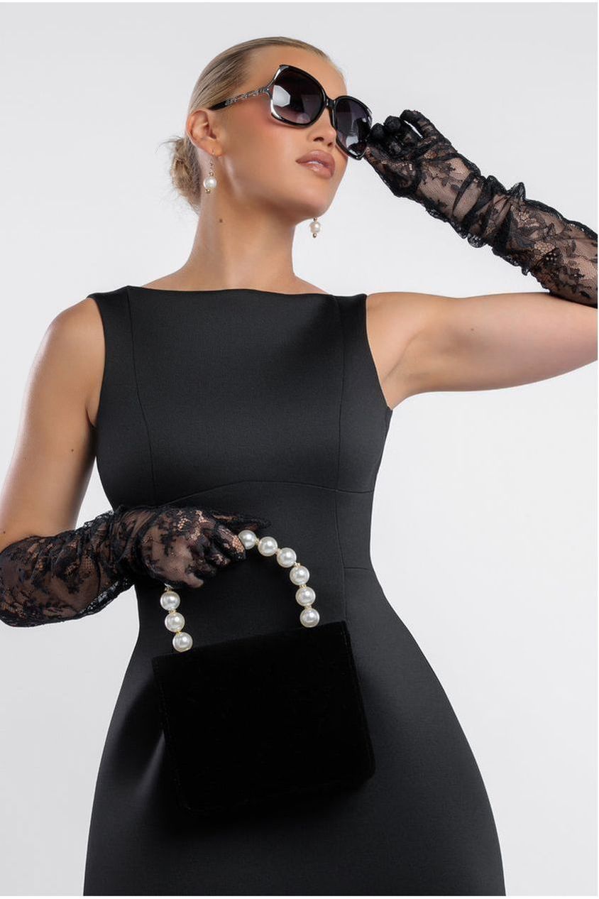 Embroidered Mesh Gloves AC11