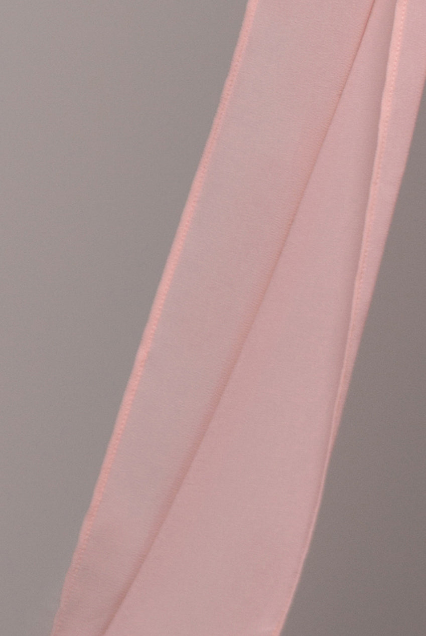 Chiffon Scarf - Blush Pink AC15