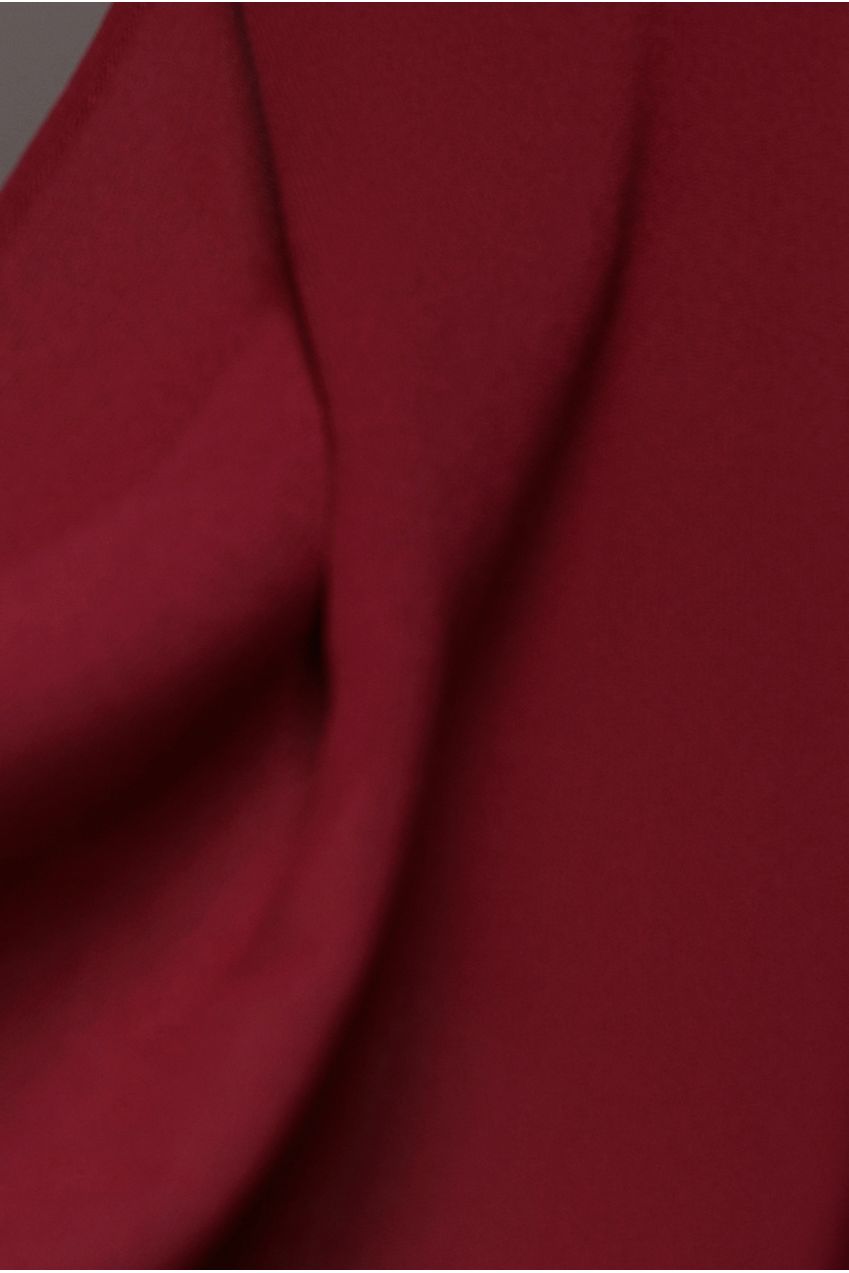 Chiffon Scarf - Burgundy AC15