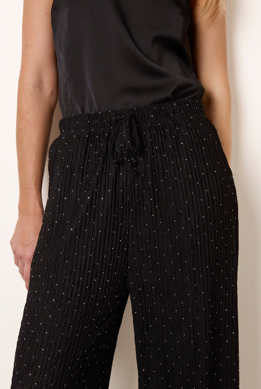 Diamante Textured Trousers AW26025B003