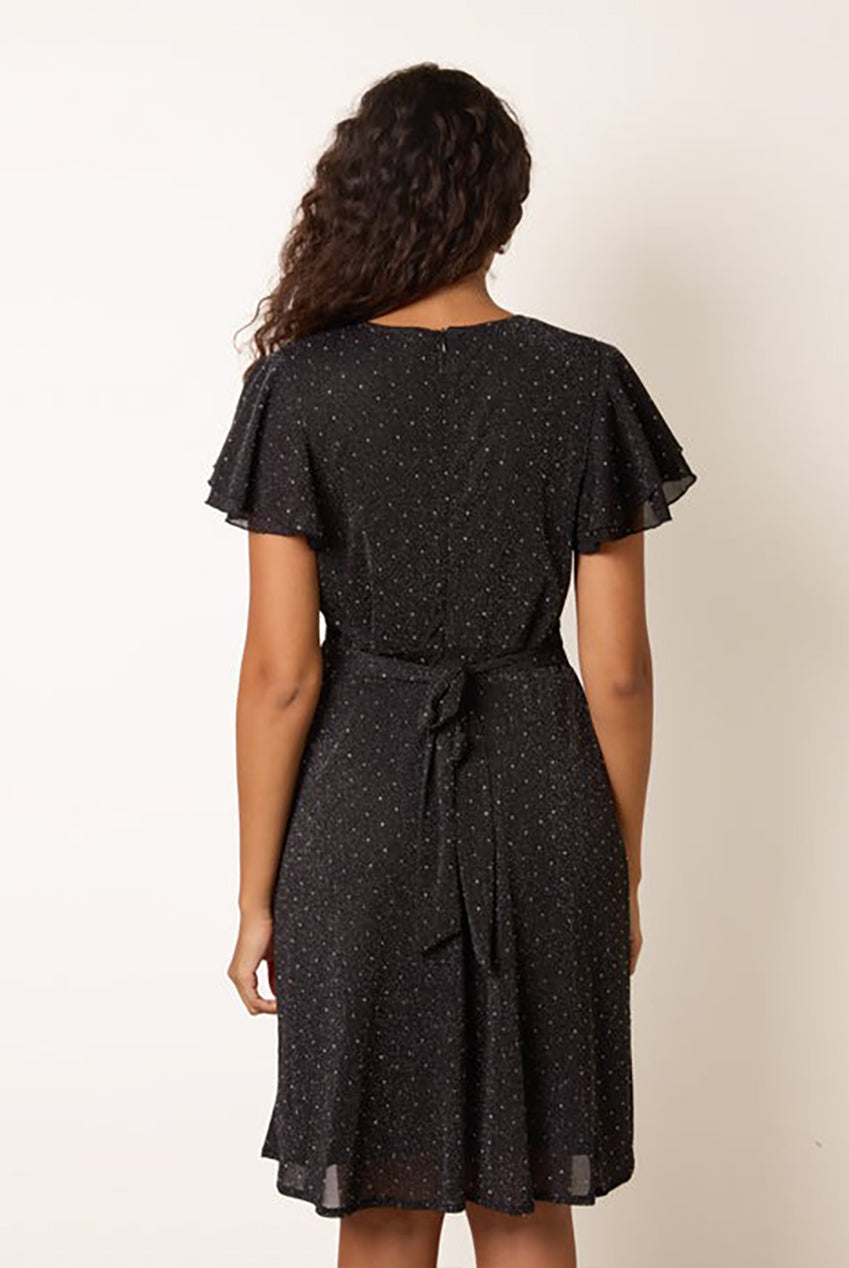 Diamante Wrap Dress AW26045B003