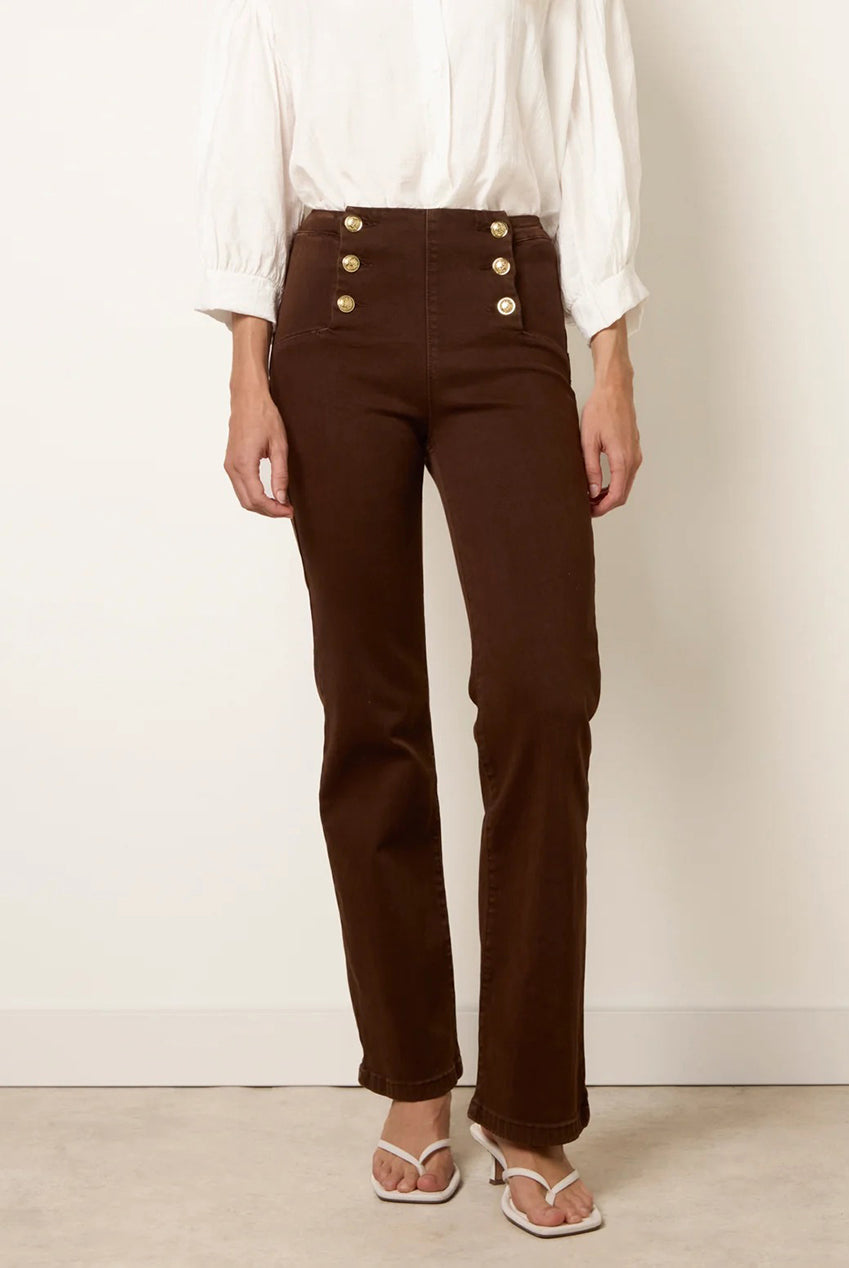 Triple Button Front Jeans AW26120B030