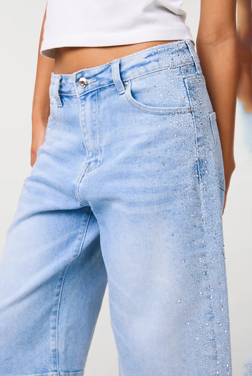 Diamante Side Bermuda Shorts AW26124P262