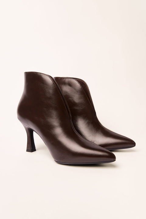 Split Front Ankle Boots by Blue Vanilla