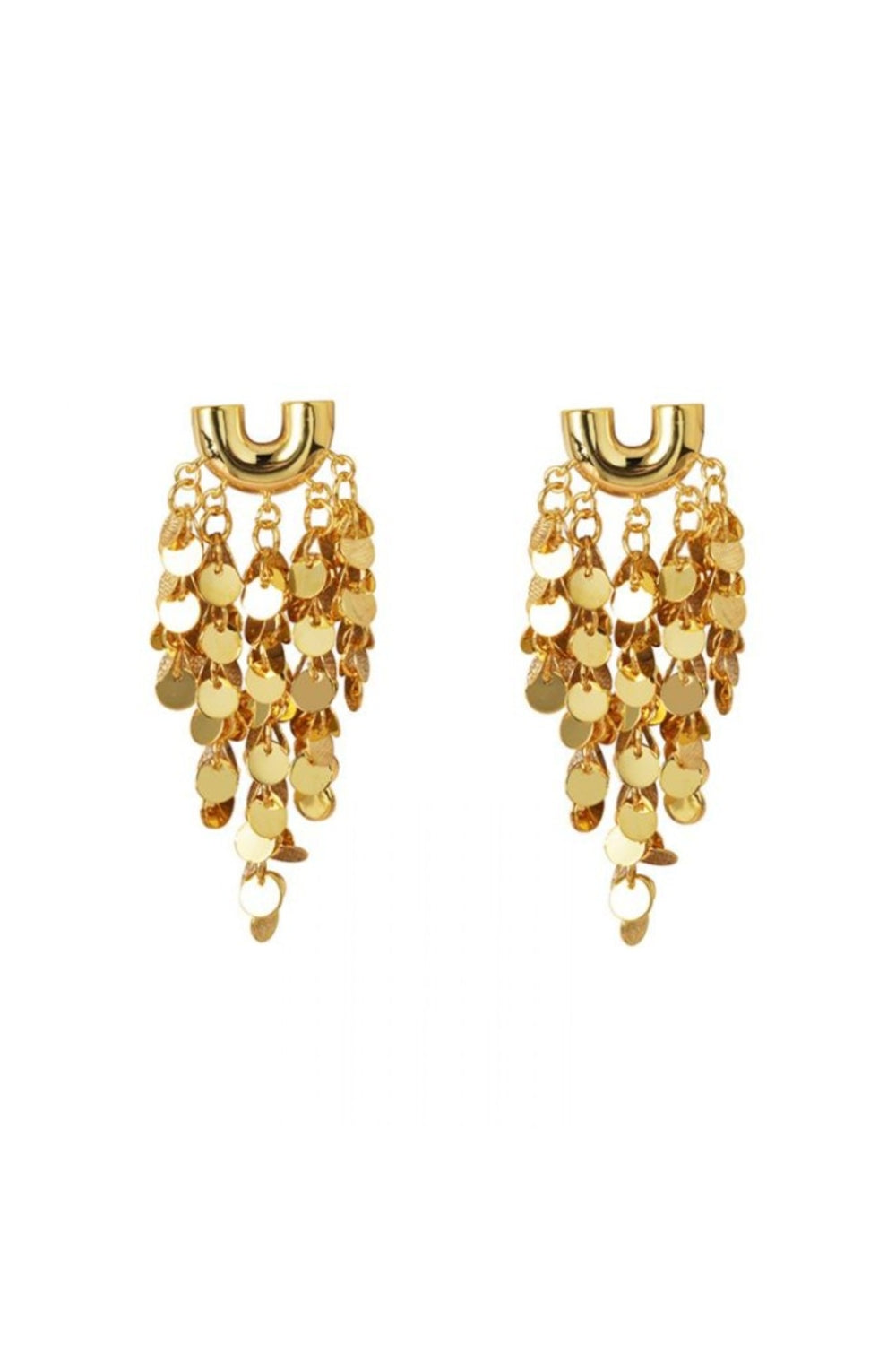 Gold Tassel Earrings ALPA503